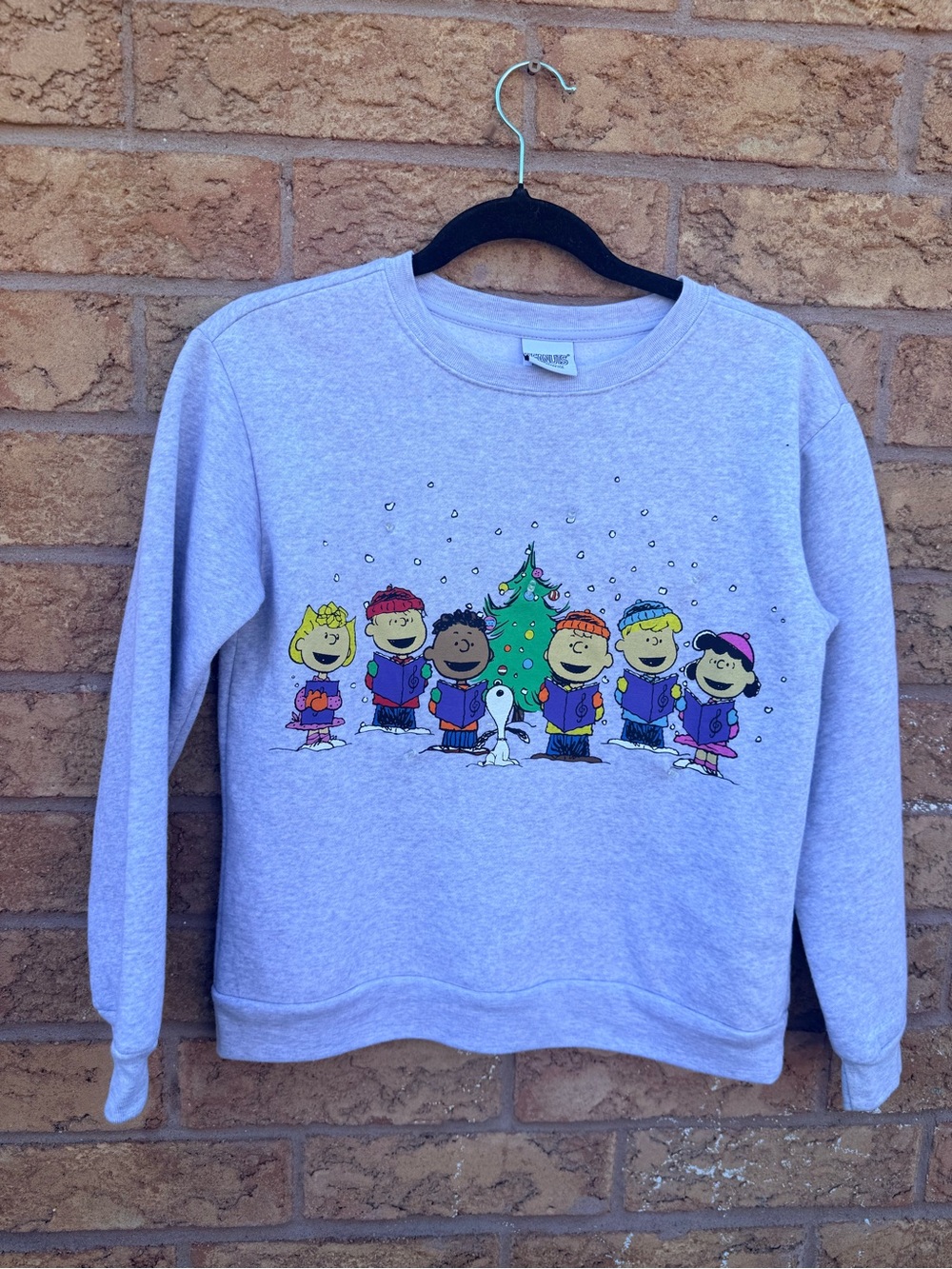 Peanuts Charlie Brown Christmas Light Up Crewneck Sweatshirt